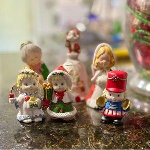 6 Vintage Christmas Bells